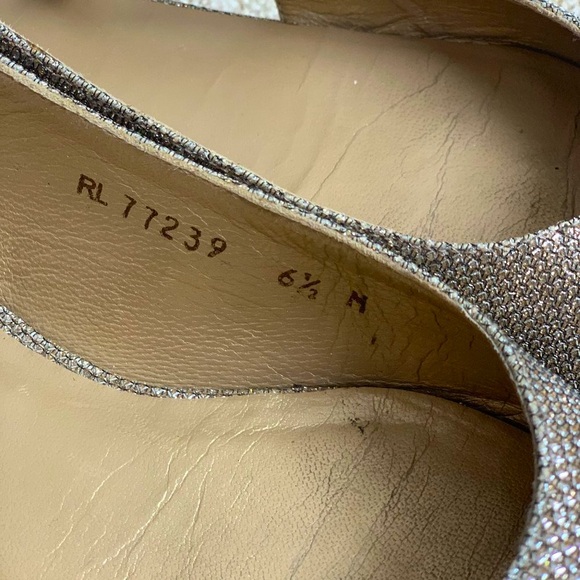 STUART WEITZMAN Glitter Slingback Flats - Picture 5 of 11